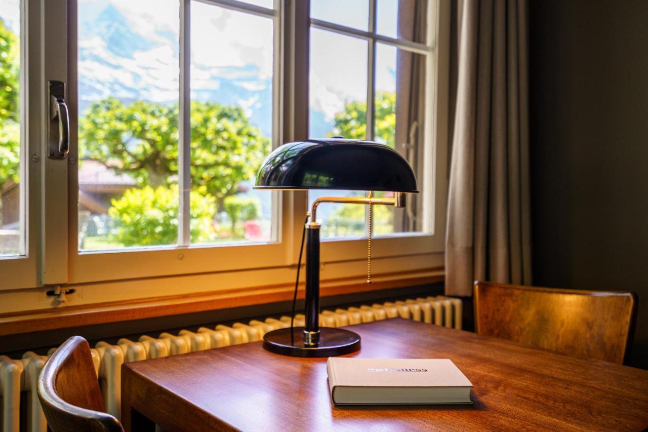 Hotel Alpenruhe - Vintage Design Hotel Wengen Kültér fotó