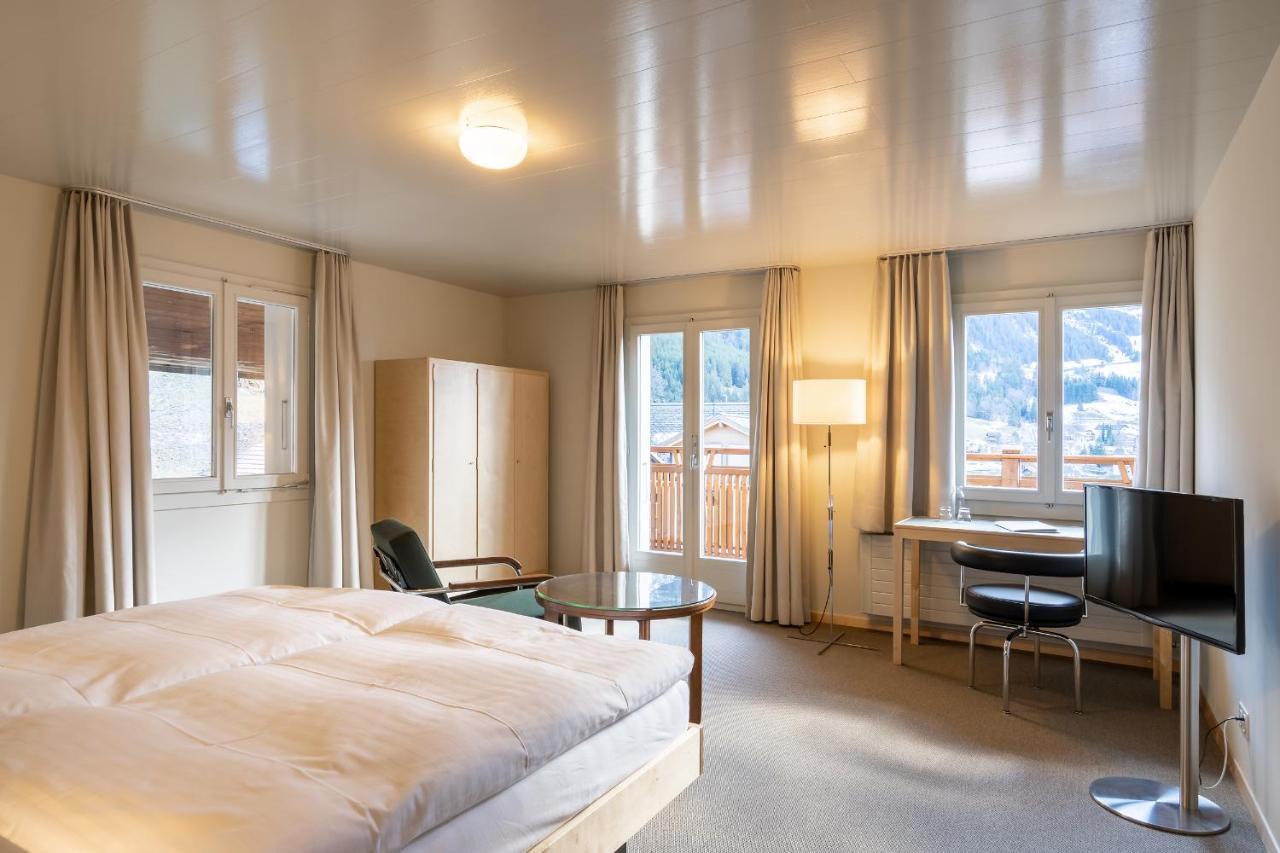 Hotel Alpenruhe - Vintage Design Hotel Wengen Kültér fotó