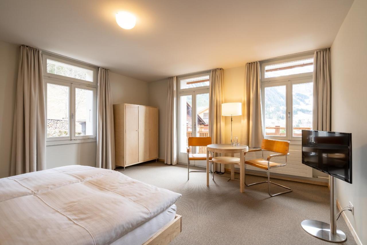 Hotel Alpenruhe - Vintage Design Hotel Wengen Kültér fotó