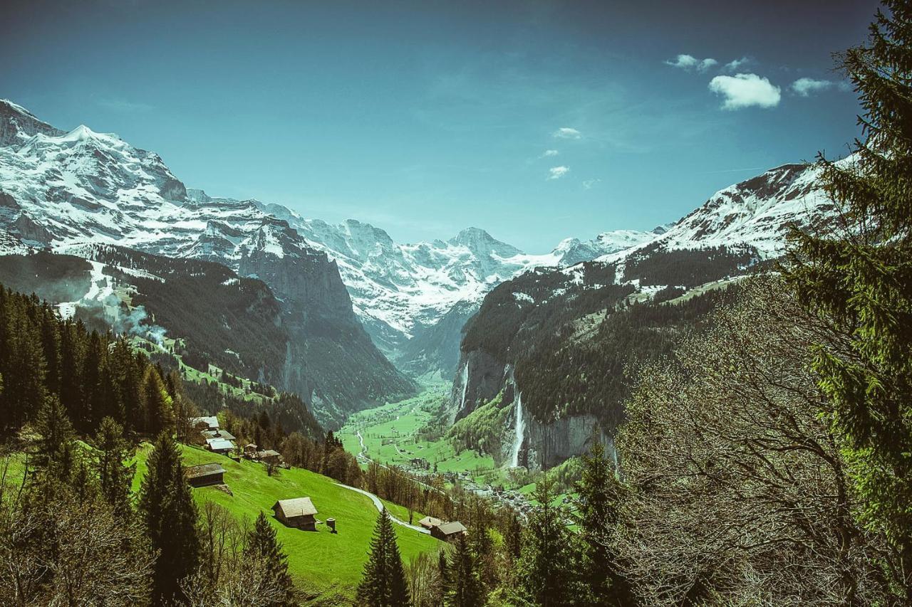 Hotel Alpenruhe - Vintage Design Hotel Wengen Kültér fotó
